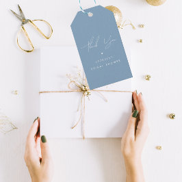 Vielen Dank etwas Blue Brautparty Geschenkanhänger