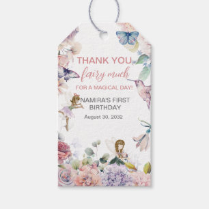 Vielen Dank Fairy viel Geburtstag Gefallen Geschenkanhänger