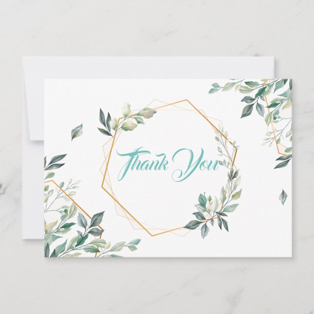 Vielen Dank, Flachbildschirm Mitteilungskarte (Vorderseite)