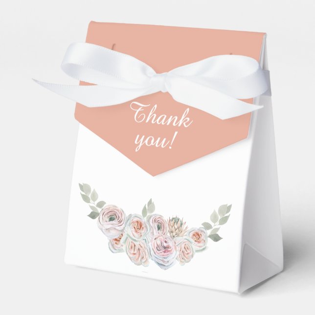 Vielen Dank, Floral Gevor Box Geschenkschachtel (Vorderseite)