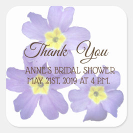 Vielen Dank, florale Brautparty Stickers