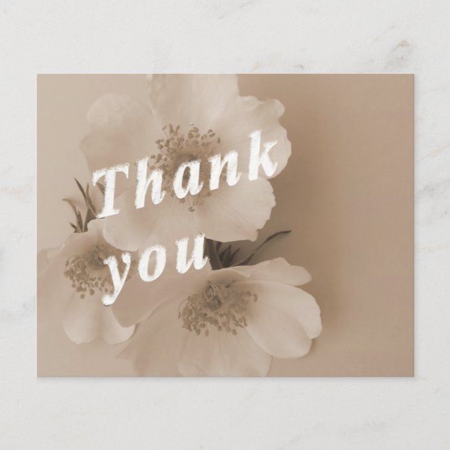 Vielen Dank Flyer (Vorne)