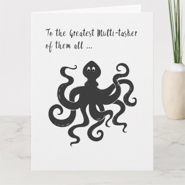 Vielen Dank für alles, was Sie tun! Karte (Vorderseite)