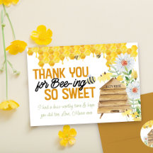 Vielen Dank für das Bienen so Sweet Beehive Honeyc