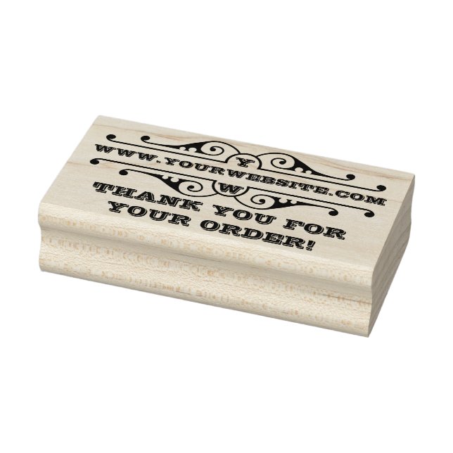 Vielen Dank für Deine Bestellung Gummistempel (Stempel)