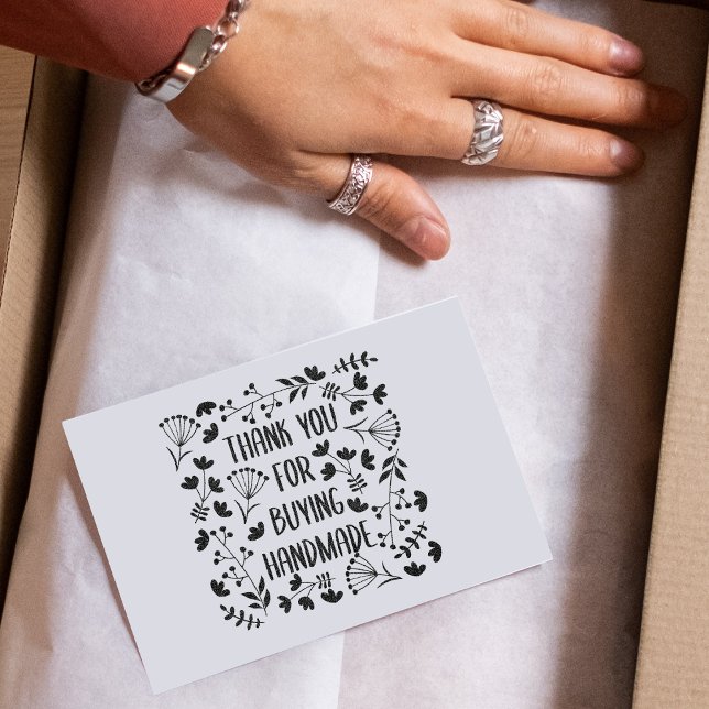 Vielen Dank für den Kauf von Handmade, Muster Gummistempel (Von Creator hochgeladen)