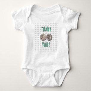 Vielen Dank für die Einladungs-Embryonen Baby Strampler