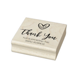 Vielen Dank für die Unterstützung dieses kleinen U Gummistempel
