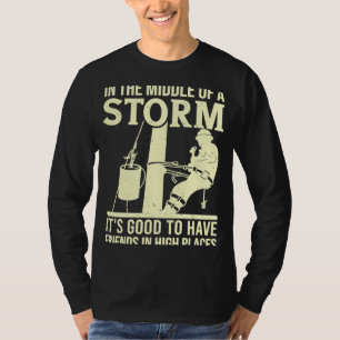 Vielen Dank für ein Zitat von Lineman Electrici T-Shirt