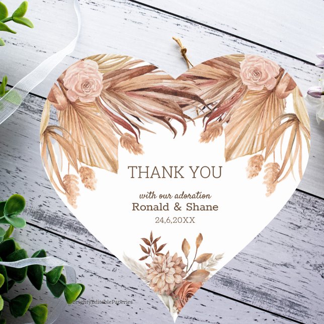 Vielen Dank für Ihr Aufkleber für Ihre Hochzeit (Von Creator hochgeladen)