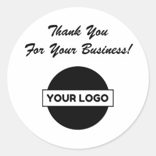 Vielen Dank für Ihr Business Square Sticker