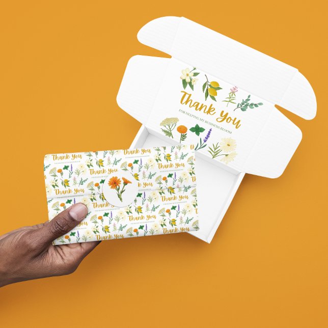 Vielen Dank für Ihr Business Tissue Paper Seidenpapier (Show your gratitude with this thank you apothecary tissue paper! )