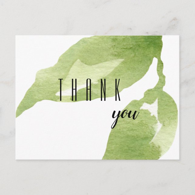 Vielen Dank für Ihr ermutigendes Foliage Postkarte (Vorderseite)