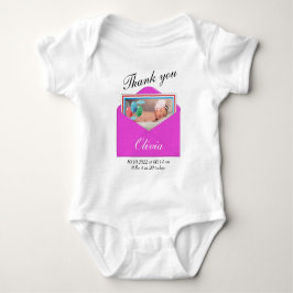 Vielen Dank für Ihr Foto zur Ankündigung der Gebur Baby Strampler
