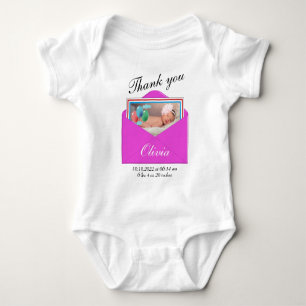Vielen Dank für Ihr Foto zur Ankündigung der Gebur Baby Strampler