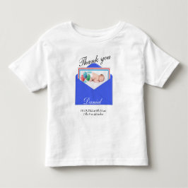 Vielen Dank für Ihr Foto zur Ankündigung der Gebur Kleinkind T-shirt