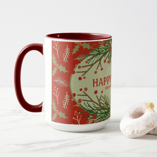 Vielen Dank für Ihr Geschenk Urlaub Tasse (Mit Donut)