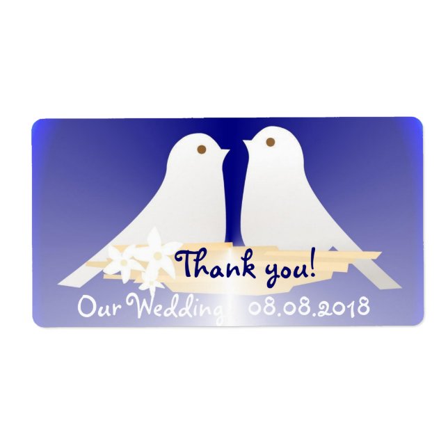 Vielen Dank für Ihr Hochzeitstil (Vorne)