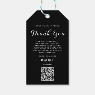 Vielen Dank für Ihr Interesse an der QR-Kodierung Geschenkanhänger