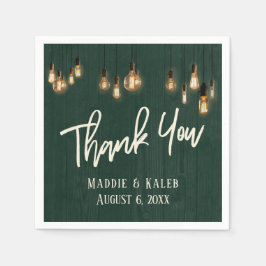 Vielen Dank für Ihr Interesse an dunkelgrünem Holz Serviette