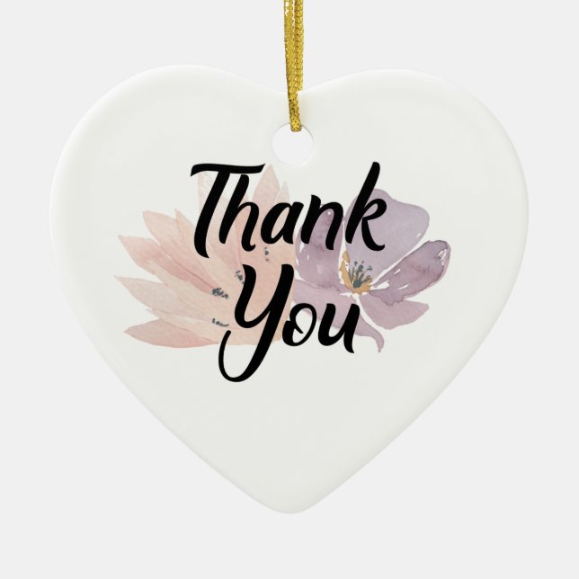 Vielen Dank für Ihr Interesse an Floral Keramikornament (Vorne)
