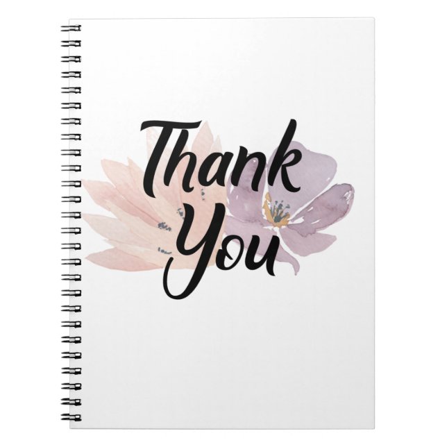 Vielen Dank für Ihr Interesse an Floral Notizblock (Vorderseite)