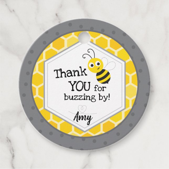 Vielen Dank für Ihr Interesse an - Hummel Bee Geschenkanhänger (Vorderseite)