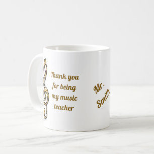 Vielen Dank für Ihr Interesse an Music Teacher Gol Kaffeetasse