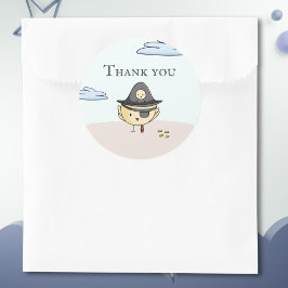 Vielen Dank für Ihr Interesse an Pirate Eye Patch  Runder Aufkleber