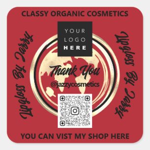 Vielen Dank für Ihr Interesse an QR-Logos Quadratischer Aufkleber