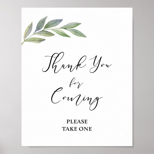 Vielen Dank für Ihr Interesse an Sign Olive Leaf S Poster (Vorne)