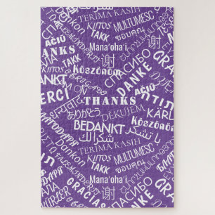 Vielen Dank für Ihr Rätsel Geschenk Multi Language