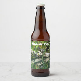 Vielen Dank für Ihr schönes Schildkrötenwasser Ref Bierflaschenetikett