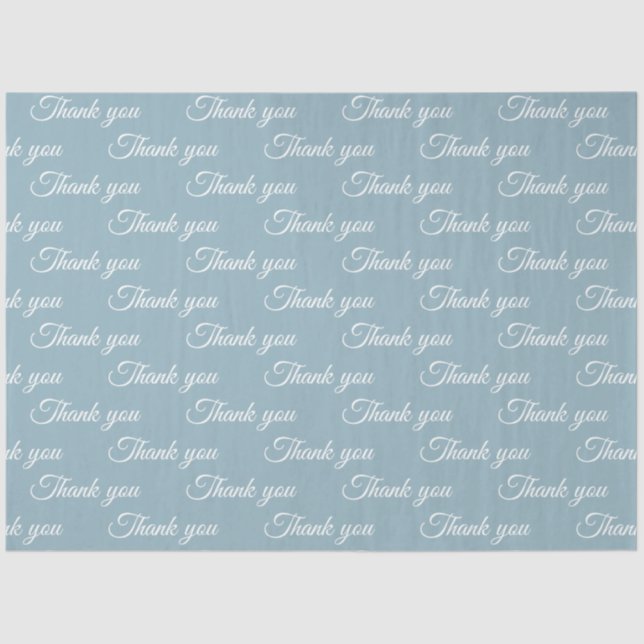 Vielen Dank für Ihr Wrapping-Papier Seidenpapier (Vorderseite)