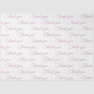 Vielen Dank für Ihr Wrapping-Papier Seidenpapier