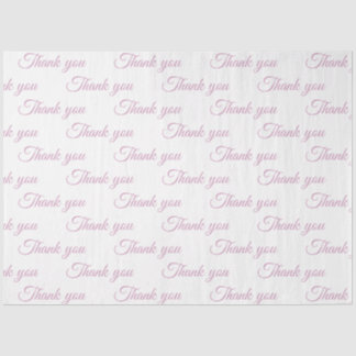 Vielen Dank für Ihr Wrapping-Papier Seidenpapier