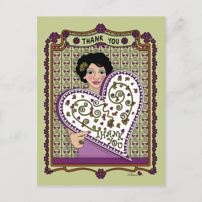 Vielen Dank für Ihre_A_ Postkarte (Vorderseite)