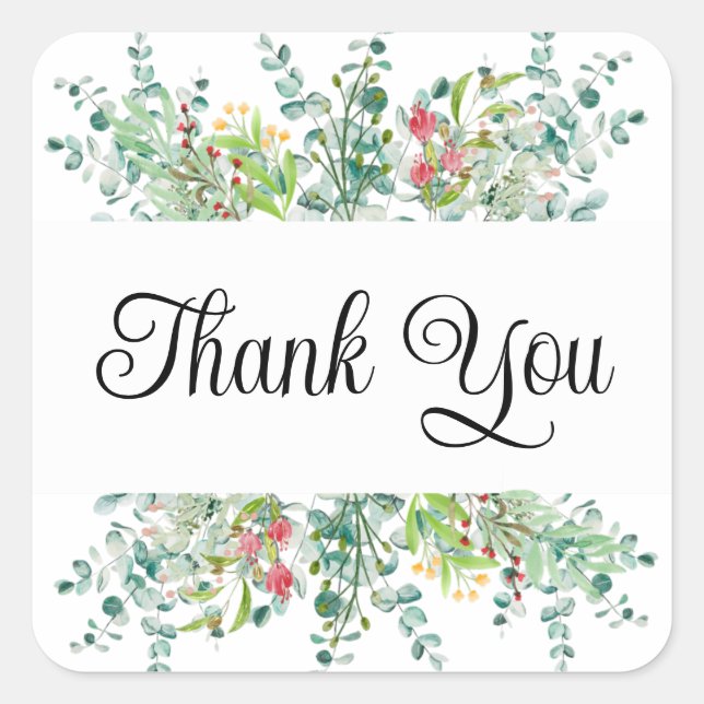 Vielen Dank für Ihre Aufkleber oder Umschlag Aufkl (Vorderseite)