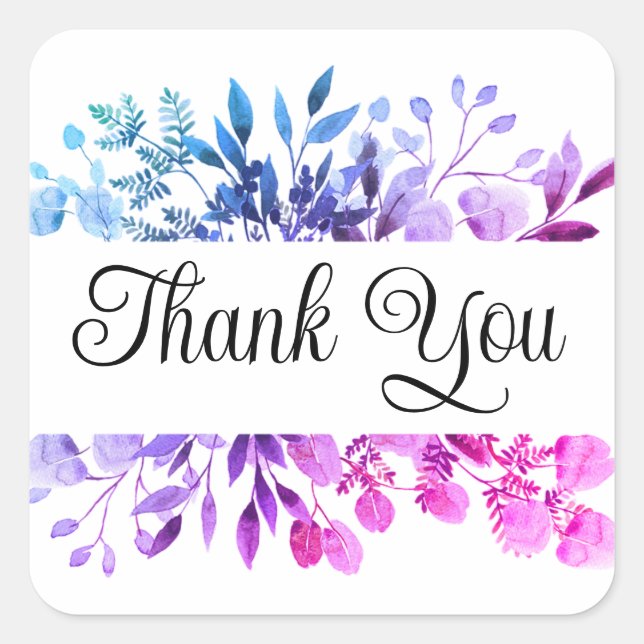 Vielen Dank für Ihre Aufkleber oder Umschlag Aufkl (Vorderseite)