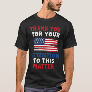 Vielen Dank für Ihre Aufmerksamkeit für dieses mat T-Shirt