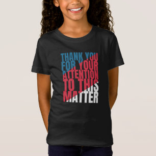 Vielen Dank für Ihre Aufmerksamkeit in dieser Ange T-Shirt