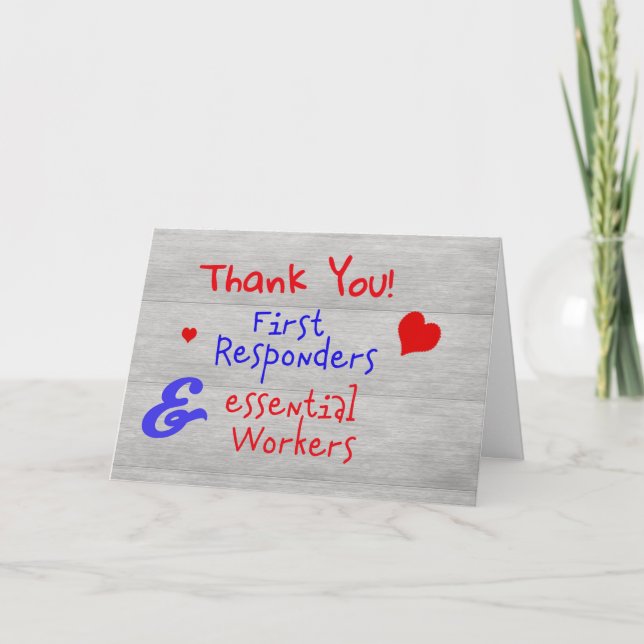 Vielen Dank für Ihre ersten Ansprechpartner und wi Karte (Vorderseite)