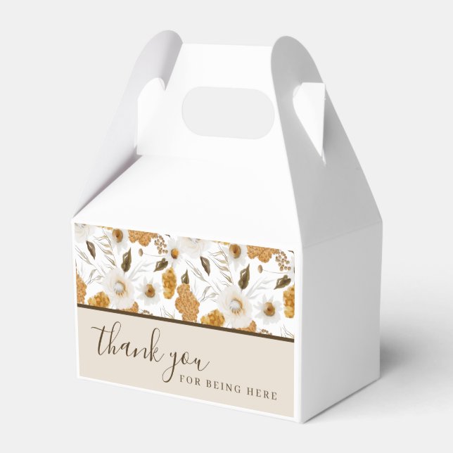 Vielen Dank für Ihre Gastgeschenk Hochzeit Geschenkschachtel (Vorderseite)