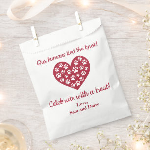 Vielen Dank für Ihre Hochzeit Cookie Pet Leckerei Geschenktütchen