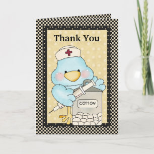 Vielen Dank für Ihre Krankenversicherungskarte Dankeskarte