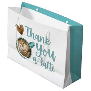 Vielen Dank für Ihre letzte Geschenktasche Große Geschenktüte