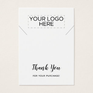 Vielen Dank für Ihre Necklace Display Cards
