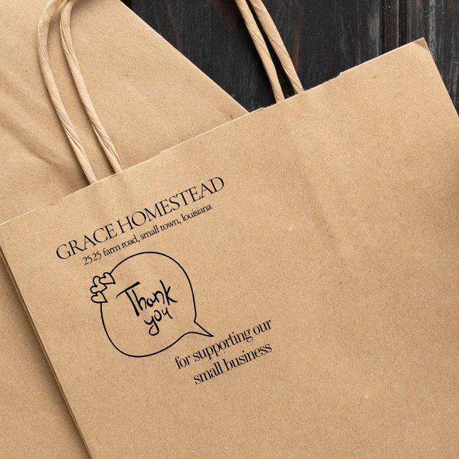 Vielen Dank für Ihre Unterstützung für den Namen k Gummistempel (Von Creator hochgeladen)