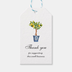 Vielen Dank für Ihre Unterstützung für kleine Unte Geschenkanhänger