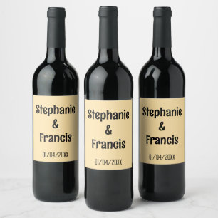 Vielen Dank für Ihre Weinlust Weinetikett